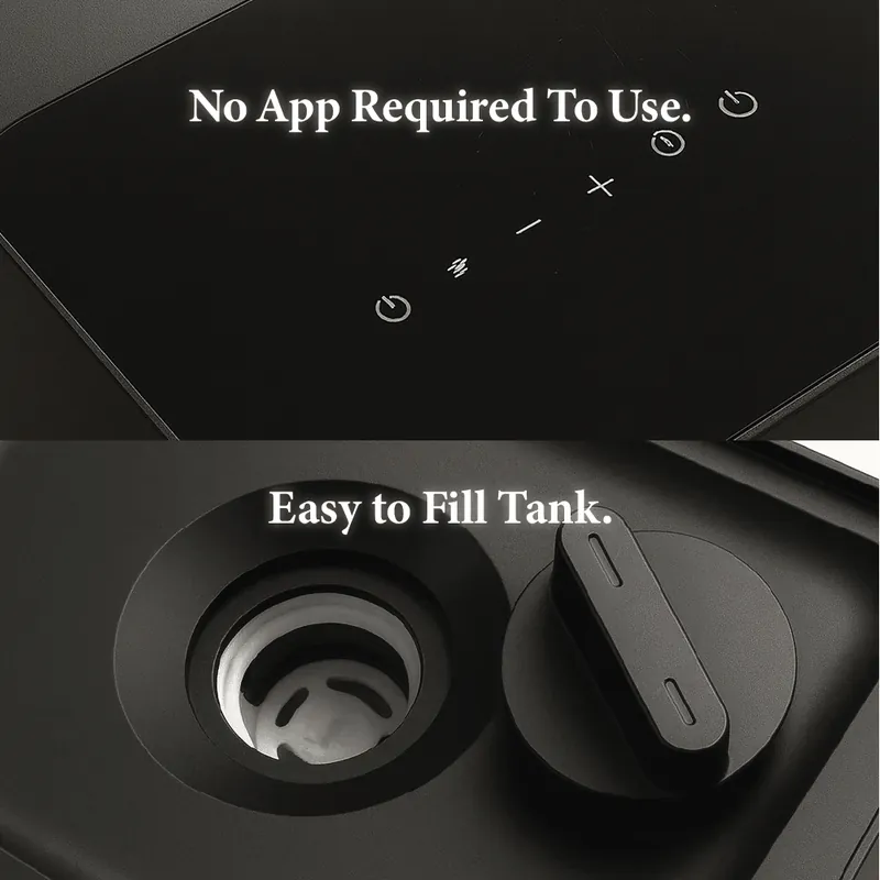 Good Sleep hub with touch panel and easy-fill water tank